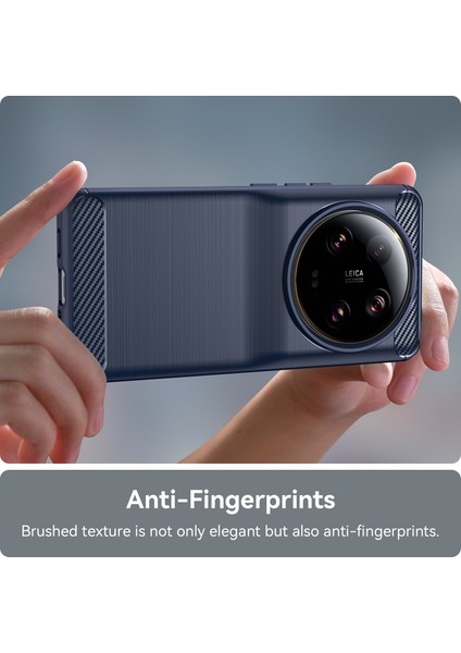 Karbon Fiber Doku Tpu Tpu Kılıfı Xiaomi 13 Ultra, Kazık Dayanıklı Fırçalı Telefon Koruyucu Kapak Mavisi (Yurt Dışından) indirimleri