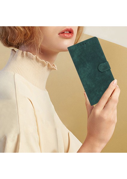 Xiaomi Için Redmi K60 5G/K60 Pro 5g/poco F5 Pro 5g Pu Deri Kılıf Stand Cüzdan Yeşili ile Cilt Touch Telefon Kapağı (Yurt Dışından) fırsatları