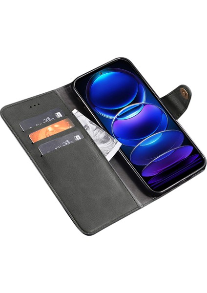 Xiaomi 13 Lite/civi 2 5g Telefon Kılıfı Flip Deri Cüzdan Cep Telefonu Stand Kapak Black (Yurt Dışından) fiyatları