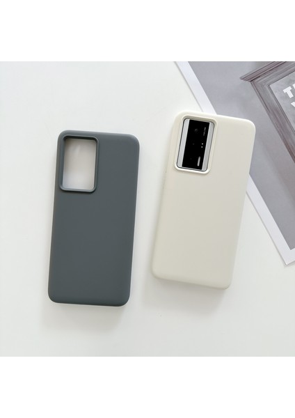 Xiaomi Için Redmi K60 5G/K60 Pro 5g/poco F5 Pro 5g Anti-Çizelge Astar Telefon Kılıfı Sıvı Silikon+Pc Kapak Kabuk-Beyaz (Yurt Dışından) modelleri