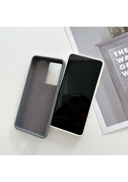 Xiaomi Için Redmi K60 5G/K60 Pro 5g/poco F5 Pro 5g Anti-Çizelge Astar Telefon Kılıfı Sıvı Silikon+Pc Kapak Kabuk-Beyaz (Yurt Dışından) fırsatları