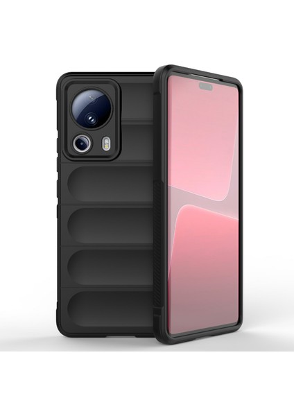 Xiaomi 13 Lite/civi 2 5g Şok Geçirmez Tpu Telefon Kapak Cep Telefonu Geri Koşul Black (Yurt Dışından)