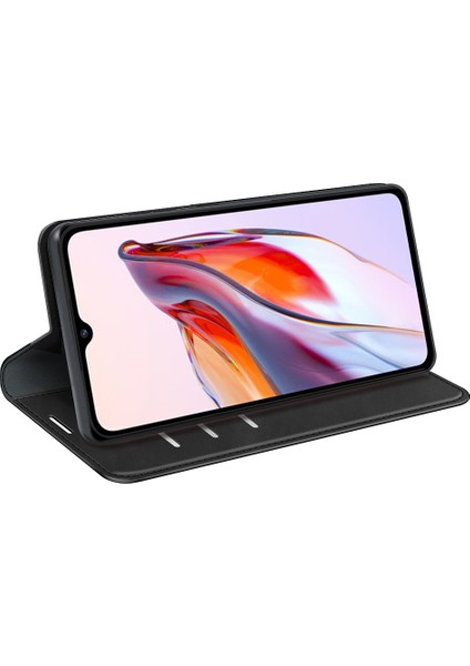 Xiaomi Redmi 12C 4g Manyetik Cep Telefonu Kapak Standı Stand Cüzdan Cilt Dostu Anti-Fall Deri Anti Deri Telefon Kılıfı (Yurt Dışından) modelleri