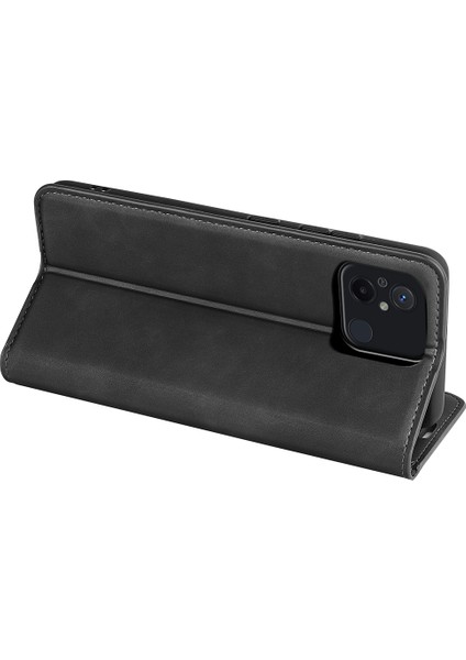 Xiaomi Redmi 12C 4g Manyetik Cep Telefonu Kapak Standı Stand Cüzdan Cilt Dostu Anti-Fall Deri Anti Deri Telefon Kılıfı (Yurt Dışından) fırsatları