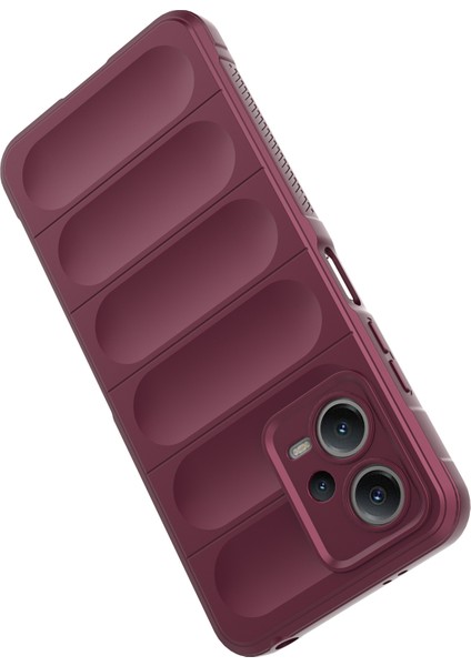 Xiaomi Redmi Için Note 12 5g (Hindistan)/poco X5 5g Yumuşak Tpu Çizgiye Karşı Çizgiye Karşı Çizelge Anti Kılıf Cep Telefonu Damla Damla Koşullu Kapak Kırmızısı (Yurt Dışından) fiyatları