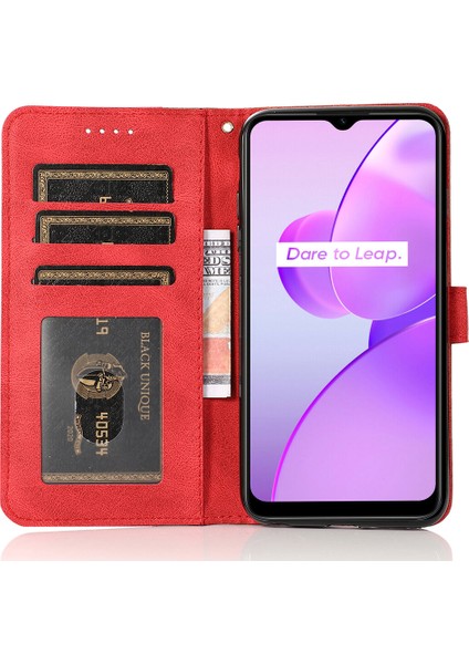 Xiaomi Poco X5 Pro 5g/redmi Için Note 12 Pro Speed ​​5g/12 Pro 5g Anti-Drop Stant Kılıfı Ekleme Pu Deri Cüzdan Telefon Kapak-Brown // Kırmızı (Yurt Dışından) fiyatları