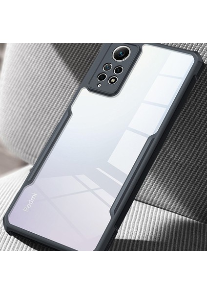 Xiaomi Redmi Için Note 12 Pro 4g Temiz Telefon Kılıfı Akrilik+Tpu Anti-Drop Telefon Kapak Black (Yurt Dışından) fiyatları