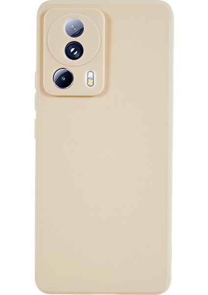 Xiaomi 13 Lite/civi 2 5g Için Hassas Kesim Tpu Kılıfı, Düz Kenar Dayanıklı Telefon Kapak-Beyaz (Yurt Dışından)
