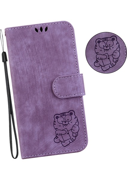 Xiaomi Için Pu Deri Kılıf Redmi K60 5G/K60 Pro 5g/poco F5 Pro 5g Stand Cüzdan Tiger Deseni Baskılı Cep Telefonu Flip Kapak Doğru (Yurt Dışından) indirimleri