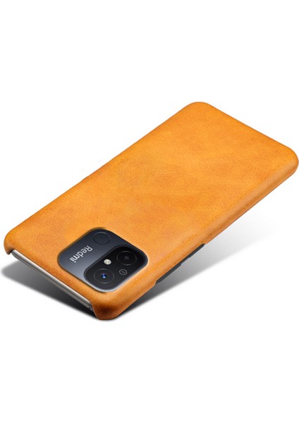 Xiaomi Redmi Için 12C 4g Buzağı Dokusu Telefon Kılıfı Deri Kaplamalı Pc Şok Geçirmez Kapak-Por (Yurt Dışından) modelleri