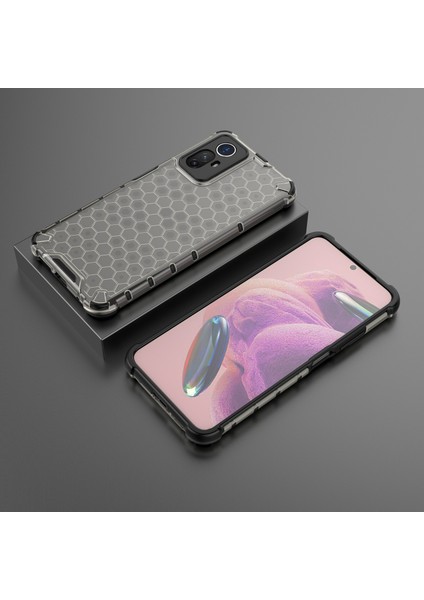 Xiaomi Için Redmi Note 12S 4g Şok Geçirmez Tpu+Pc Honeycomb Doku Kapak Telefon Case-Black (Yurt Dışından) fırsatları