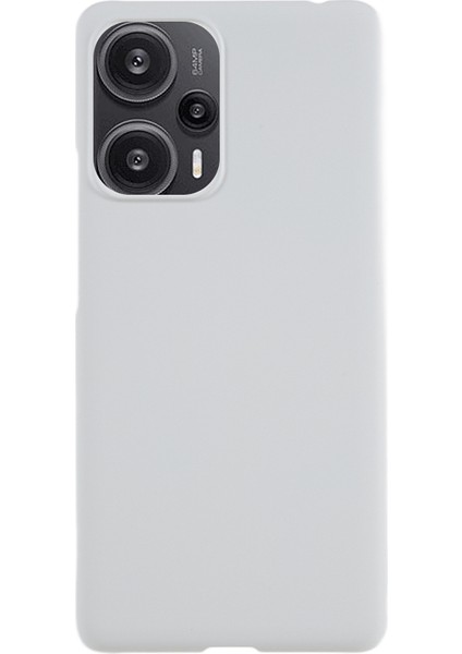 Xiaomi Için Redmi Note 12 Turbo/poco F5 5g Kalu Telefon Kılıfı Çırpmaya Dayanıklı Sert Pc Arka Kapak-Beyaz (Yurt Dışından)