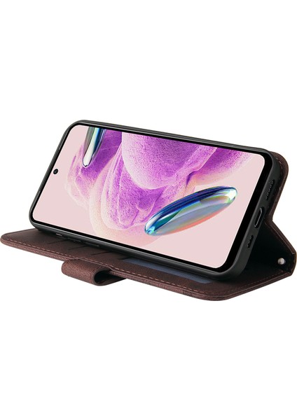 Xiaomi Için Redmi Note 12S 4g Cilt Touch Telefon Kılıfı Baskılı Çizgiler Stand Pu Deri Cüzdan Kapak Kılıfı (Yurt Dışından) fırsatları
