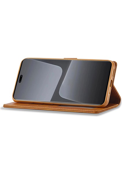 Xiaomi 13 Lite/civi 2 5g Stand Pu Deri Telefon Kılıf Cüzdan Doku Telefon Kapak Işık Kahverengi (Yurt Dışından) fırsatları