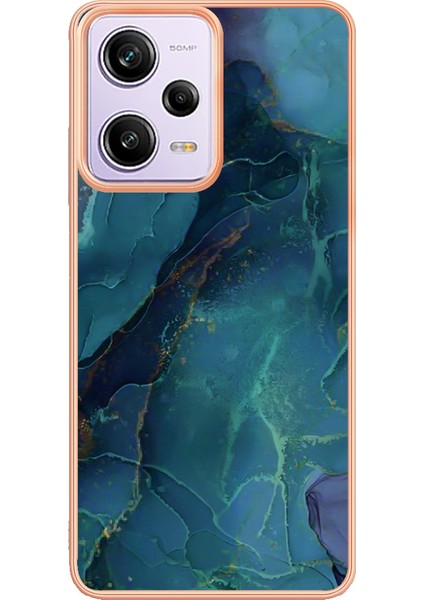 Xiaomi Redmi Için Telefon Kılıfı Not 12 Pro 5g/note 12 Pro Hız 5g/poco X5 Pro 5g Tpu 2.0mm Imd Mermer Desen Koruyucu Kapak Yeşili (Yurt Dışından) fiyatları