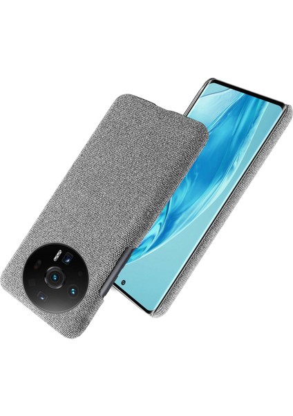 Xiaomi 12S Için Ultra 5g Anti-Shock Anti-Chock Anti-Chocs Kılıf Düz Renkli Bez Kumaş Iyi Korunmuş Cep Telefonu Kapak Işığı Gri (Yurt Dışından) modelleri