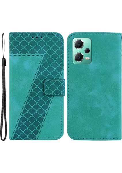 Xiaomi Redmi Için Pu Deri Kabuk Not 12 5g (Çin)/(Hindistan)/(Global)/poco X5 5g 7 Şeklin (Yurt Dışından)