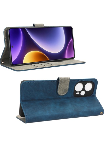 Xiaomi Redmi Için Note 12 Turbo 5g/poco F5 5g Pu Deri Stand Telefon Kılıfı Rfıd Blowıng Cülü Kapak Kullanım (Yurt Dışından) indirimleri