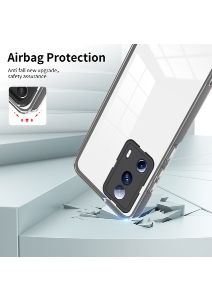 Xiaomi 13 Lite/civi 2 5g Tpu Backplate+Pc Çerçevesi+Pc Kamera Halkası Hibrid Kılıf Şok Geçirmez Telefon Kapağı-Black (Yurt Dışından) modelleri