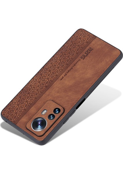 Xiaomi Için Redmi Note 12S 4g Baskılı Koruyucu Telefon Kılıfı Pu Deri Kaplamalı Tpu Kapak-Kahverengi (Yurt Dışından) indirimleri