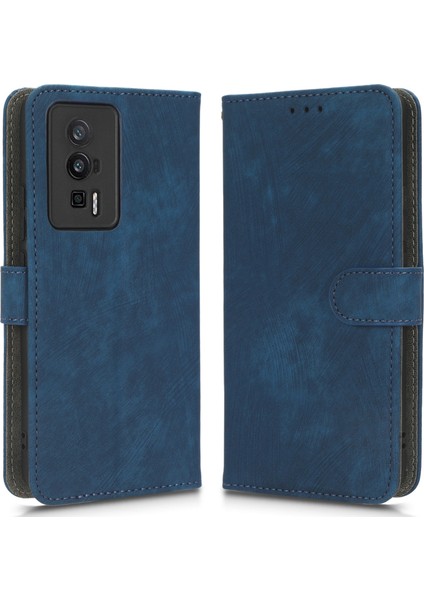 Xiaomi Redmi Için Poco F5 Pro 5g/redmi K60 Pro 5G/K60 5G/K60 Şampiyonu Edition Deri Telefon Kılıfı Rfıd Blomak Koruyucu Flıch Cezayet Kapak Bik (Yurt Dışından)