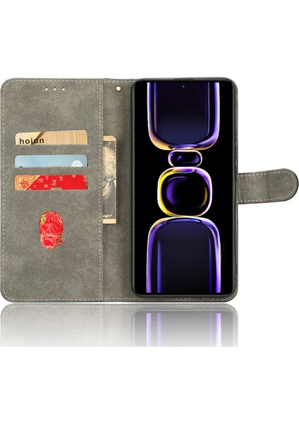 Xiaomi Redmi Için Poco F5 Pro 5g/redmi K60 Pro 5G/K60 5G/K60 Şampiyonu Edition Deri Telefon Kılıfı Rfıd Blomak Koruyucu Flıch Cezayet Kapak Bik (Yurt Dışından) fiyatları