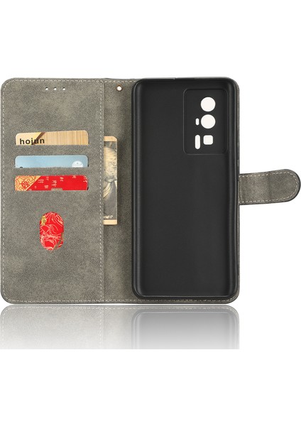 Xiaomi Redmi Için Poco F5 Pro 5g/redmi K60 Pro 5G/K60 5G/K60 Şampiyonu Edition Deri Telefon Kılıfı Rfıd Blomak Koruyucu Flıch Cezayet Kapak Bik (Yurt Dışından) modelleri