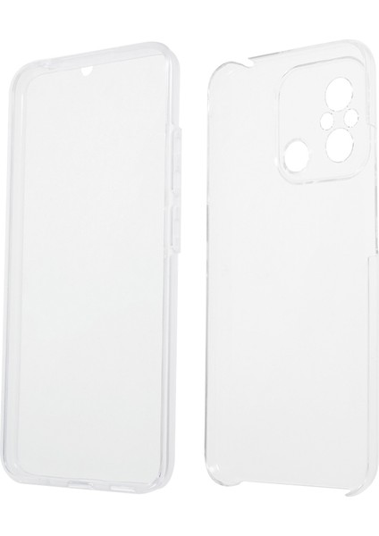 Xiaomi Redmi Için 12C 4g Temiz Telefon Kapağı Tpu Çerçevesi+Akrilik Geri+Pet Ekranı Koruyucu Telefon Kılıfı (Yurt Dışından) fiyatları