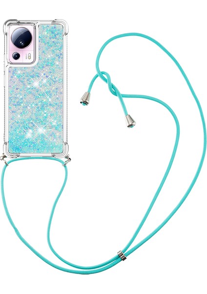 Xiaomi 13 Lite/civi 2 5g Için Sıvı Bling Kılıfı, Şok Geçirmez Yumuşak Tpu Telefon Kapağı, Kordon Mavisi/pentagramlı (Yurt Dışından) fiyatları