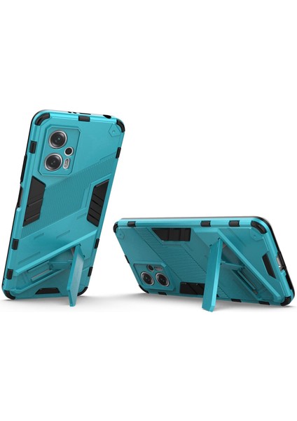 Xiaomi Redmi Için Not 11T Pro 5g/not 11T Pro+ 5g/poco X4 Gt 5g/redmi K50I 5g Kickstand Case Hybrid Sert Pc Yumuşak Tpu Anti-Giyim Anti-Damla Damla Damla Tahmin (Yurt Dışından)