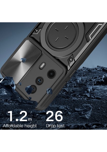 Xiaomi 13 Lite/civi 2 5g Pc+Tpu Slayt Kamera Kapağı Halkası ile Şok Geçirmez Kapak (Yurt Dışından) fırsatları