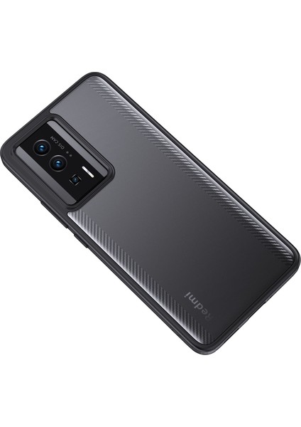 Xiaomi Poco F5 Pro 5g/redmi K60 Pro 5G/K60 5g Sert Pc Yumuşak Tpu Anti-Çizgiye Geri Kapak Matte Siyah (Yurt Dışından)