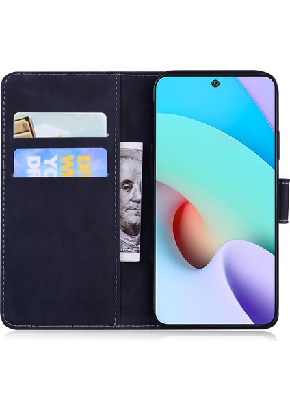 Xiaomi Için Cüzdan Stand Kılıfı 13 Lite/civi 2 5g Pu Deri Kaplan Baskılı Şok Geçirmez Telefon Kapak Black (Yurt Dışından) fırsatları