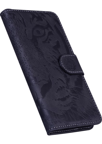 Xiaomi Için Cüzdan Stand Kılıfı 13 Lite/civi 2 5g Pu Deri Kaplan Baskılı Şok Geçirmez Telefon Kapak Black (Yurt Dışından) indirimleri