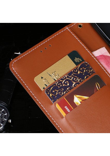 Xiaomi Redmi Için 12C 4g Timsah Pu Pu Deri Deri Telefon Flip Cüzdan Kılıfı Görüntüleme Standı Anti-Çizelge Manyetik Toka Telefon Kapak Black (Yurt Dışından) fiyatları