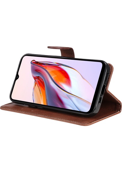Xiaomi Redmi Için 12C 4G/11A 4g Pu Deri Telefon Kılıfı Flip Stand Seyir Renk Cüzdan Kapak Kılıfı (Yurt Dışından) indirimleri