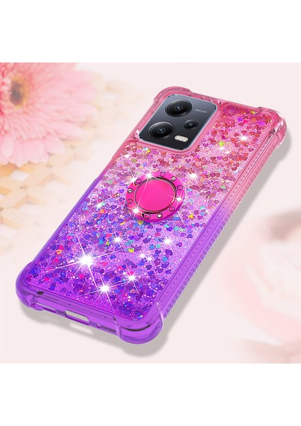 Xiaomi Redmi Için Note 12 5g (Çin)/(Global)/poco X5 5g Ygradıant Hızlı ve Hıng Kıckandstand Tpu Kapak Pınk/mor (Yurt Dışından) indirimleri