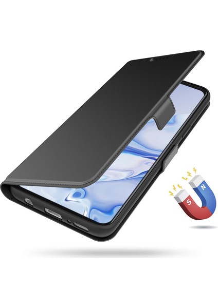 Xiaomi 13 Ultra Manyetik Pu Deri Deri Flip Cep Telefonu Kapak Stand Kartı Yuvası Şok Geçirmez Telefon Kılıfı Black (Yurt Dışından) indirimleri