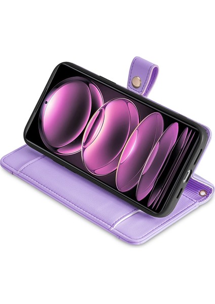 Xiaomi 13 Ultra Anti-Colision Pu Deri+Tpu Telefon Kapağı Stand Cüzdan Kılıfı Fermuar Pocket-Moral (Yurt Dışından) indirimleri