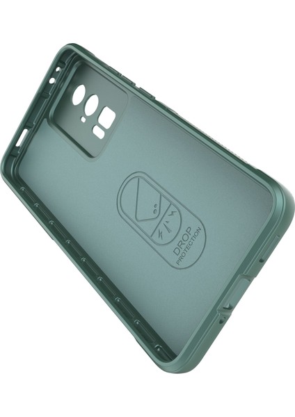 Xiaomi Poco F5 Pro 5g/redmi K60 Pro 5G/K60 5g Şok Geçirmez Esnek Tpu Telefon Kılıfı Sağlam Telefon Geri Koruyucu Kabuk Kapağı Yeşil (Yurt Dışından) fiyatları
