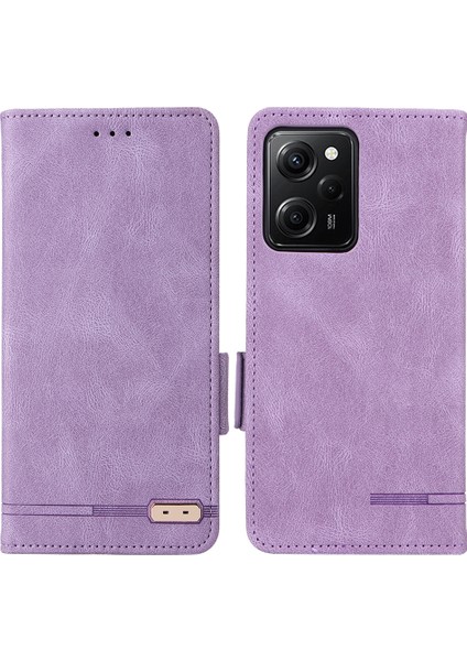 Xiaomi Redmi Için Note 12 Pro Speed ​​5g/poco X5 Pro 5g/redmi Note 12 Pro 5g Deri Cüzdan Telefon Kılıfı Stand Flip Cep Telefonu Kapak-Doğru (Yurt Dışından)