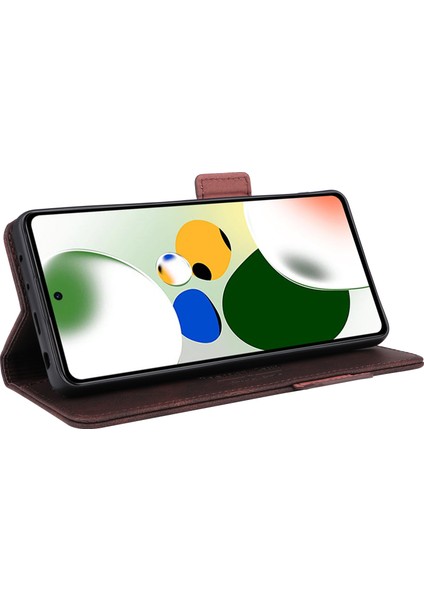 Xiaomi Redmi Için Note 12 Pro Speed ​​5g/poco X5 Pro 5g/redmi Note 12 Pro 5g Deri Cüzdan Telefon Kılıfı Stand Flip Cep Telefonu Kapak Black (Yurt Dışından) fiyatları