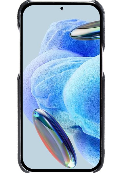Xiaomi Redmi Için Note 12 Pro 5g/note 12 Pro Speed ​​5g/poco X5 Pro 5g Telefon Kılıfı Orijinal Inek Deri Kaplamalı Pc Manyetik Kabuk Black (Yurt Dışından) modelleri
