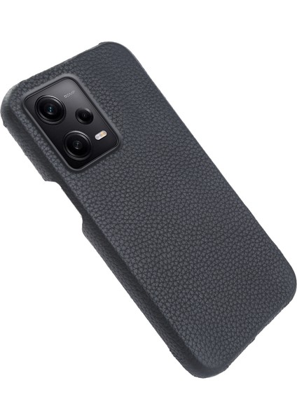 Xiaomi Redmi Için Note 12 Pro 5g/note 12 Pro Speed ​​5g/poco X5 Pro 5g Telefon Kılıfı Orijinal Inek Deri Kaplamalı Pc Manyetik Kabuk Black (Yurt Dışından) fırsatları