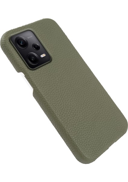 Xiaomi Redmi Için Note 12 Pro 5g/note 12 Pro Speed ​​5g/poco X5 Pro 5g Telefon Kılıfı Orijinal Inek Deri Kaplamalı Pc Manyetik Kabuk Yeşili (Yurt Dışından) fırsatları