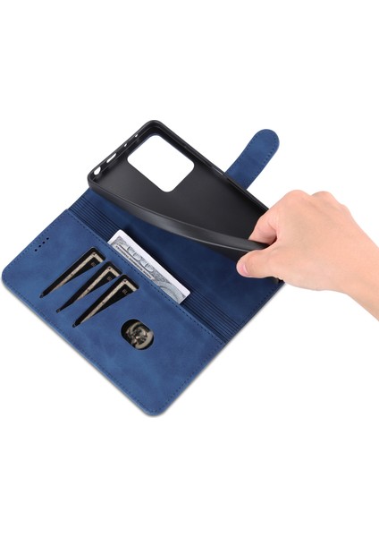 Xiaomi Redmi Için Note 12 Pro 5g/note 12 Pro Speed ​​5g/poco X5 Pro 5g Telefon Kılıfı Pu Deri Cüzdan Stand Flip Folio Koruyucu Kapak Blue (Yurt Dışından) fiyatları