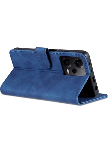 Xiaomi Redmi Için Note 12 Pro 5g/note 12 Pro Speed ​​5g/poco X5 Pro 5g Telefon Kılıfı Pu Deri Cüzdan Stand Flip Folio Koruyucu Kapak Blue (Yurt Dışından) indirimleri
