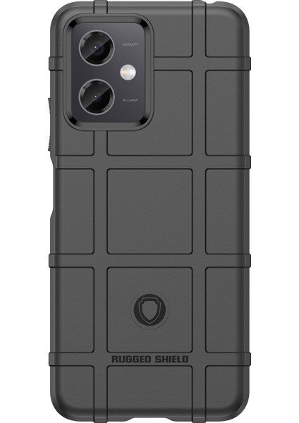 Xiaomi Redmi Için Note 12 5g (Global)/(Hindistan)/(Çin)/poco X5 5g Arka Kabuk, Koruyucu Telefon Kılıfı Engebeli Kare Grid Doku Esnek Tpu Kapak Black (Yurt Dışından) fiyatları