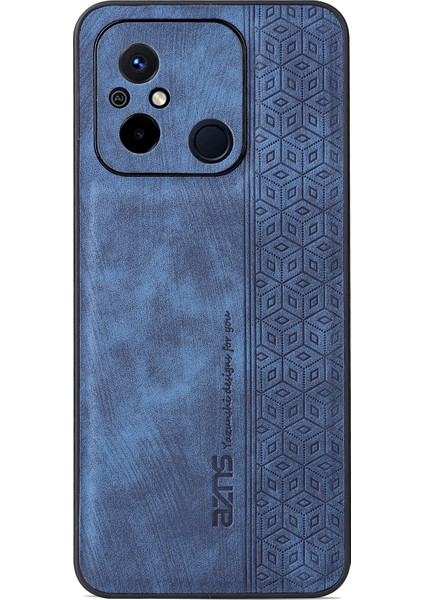 Xiaomi Poco C55 4g Için Kayma Önleyici Telefon Kasası, Basılı Deri Kaplı Tpu Akıllı Telefon Kapak-Mavi (Yurt Dışından) fırsatları