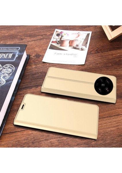 Xiaomi Için 13 Ultra Manyetik Pu Deri Deri Flip Cep Telefonu Kapak Standı Kart Yuvası Şok Geçirmez Telefon Kılıfı (Yurt Dışından) indirimleri